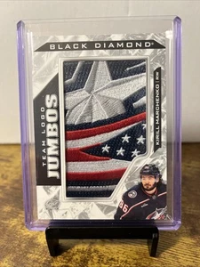Kirill Marchenko 2024-25 Black Diamond Team Logo Jumbo Patch Puzzle - Foto 1 di 2
