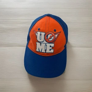 WWE John Cena U Can’t C Me Orange Blue Hat Authentic Wrestling Baseball Cap - Picture 1 of 8