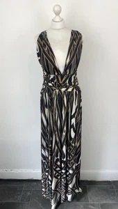 Forever Unique Maxi Dress Evening Wedding Backless Size 12 Ladies - Picture 1 of 10