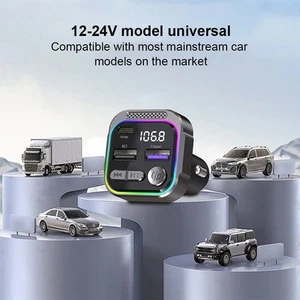 Car Charger Built-in Microphone Compatible With Sedans For Mobile Phones - Zdjęcie 1 z 12