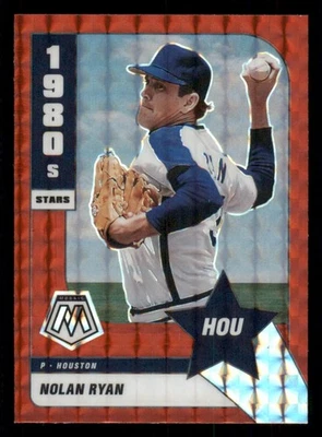 2022 Panini Mosaic Mosaic Red #290 Nolan Ryan 80s - Image 1 of 2