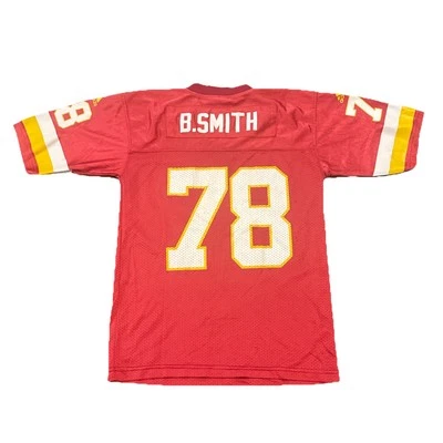 Washington Redskins Jersey Medium Kids Bruce Smith Red Adidas Vintage - Image 1 of 4