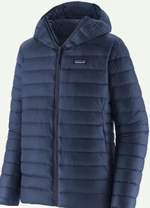 Patagonia Men’s Down Sweater Hoody Navy Medium - Picture 1 of 7
