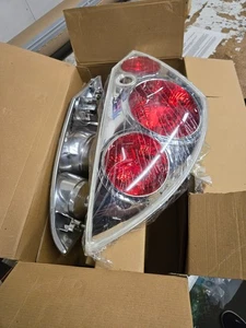 2000-2005 Mitsubishi Eclipse Euro Chrome Replacement Brake Tail lights Set - Foto 1 di 2