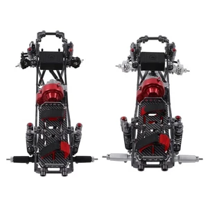 313mm Wheelbase RC Metal Chassis Frame Kit For SCX10 1/10 RC Crawler Off Road - Picture 1 of 18