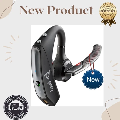 Plantronics - Voyager 5200 (Poly) - Bluetooth Over-The-Ear (Monaural) Headset -  - image 1 of 4