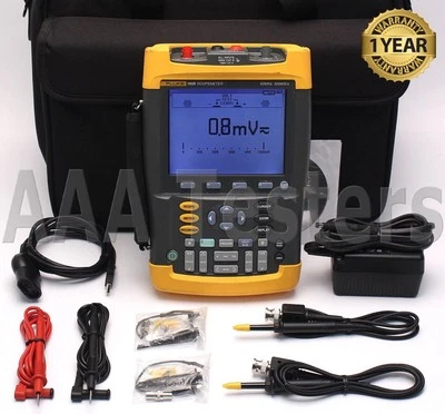 Fluke 192B 500 MS/s 60 MHz ScopeMeter Oscilloscope - Image 1 of 4