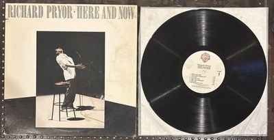 Richard Pryor Here and Now 12” Vinyl Record (1983 Warner Bros.) Comedy Album VG+ - Image 1 of 4