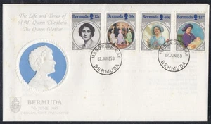 Bermuda Scott 469-72 FDC - H. M. Queen Elizabeth - Picture 1 of 1