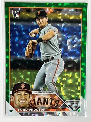 2023 Topps Complete Set - Ford Proctor #472 Green Foilboard /499 (RC) - Image 1 of 2