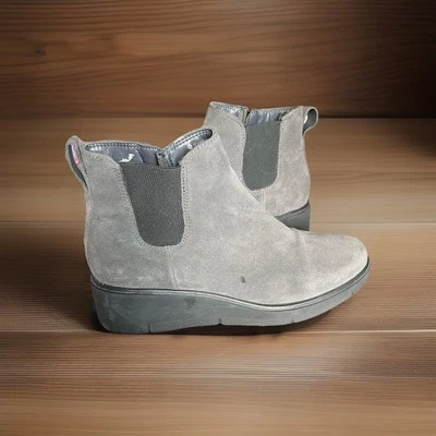Blondo Waterproof Wedge Boots Size 8 Gray - Image 1 of 4