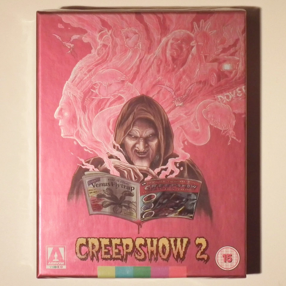 Creepshow 2 Limited Edition Blu-ray George Kennedy Lois Chiles UK Release R2