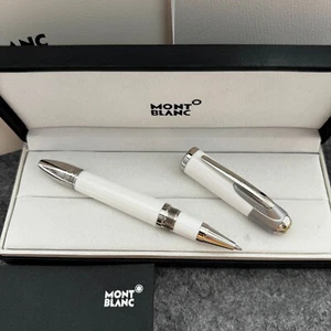Montblanc Characters Ferrari Luxury White Rollerball Pen With Refill Pen Box - Picture 1 of 10