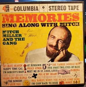 Erinnerungen SINGEN ZUSAMMEN MIT MIT MITCH MILLER Rolle zu Rolle Band Columbia - Bild 1 von 3