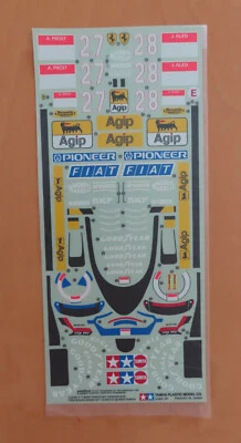 RC Tamiya Decal F1 Ferrari 643 50443 NEW NIB 1992 - Bild 1 von 2