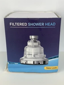 Filtered Shower Head 3 Settings Rain Massage  - Picture 1 of 7