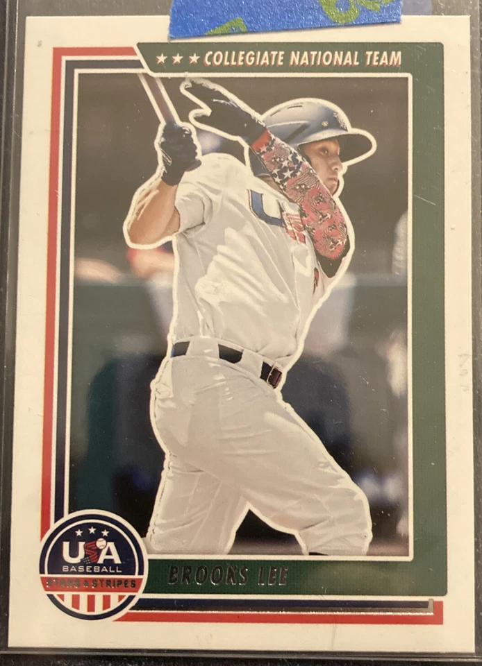 2022 PANINI STARS & STRIPES USA BASE BROOKS LEE #17 RC ‘22 MLB DRAFT TWINS - Image 1 of 1