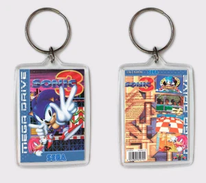 LLAVERO SONIC 3 SEGA MEGA DRIVE MEGADRIVE KEYRING - Photo 1 sur 1
