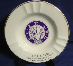 Plato Coleccionista Decorativo Vintage Elks B. P. O. E. Lodge 294 - Imagen 1 de 2