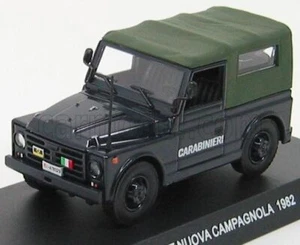 MODELLINO AUTO STATICO FIAT CAMPAGNOLA CARABINIERI 1982 BLU SCALA 1/43 - Foto 1 di 5