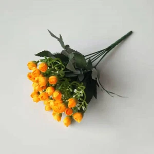 Artificial Flowers Plastic Fake Plants UV Resistant Home Garden Decor Outdoor - Picture 1 of 83