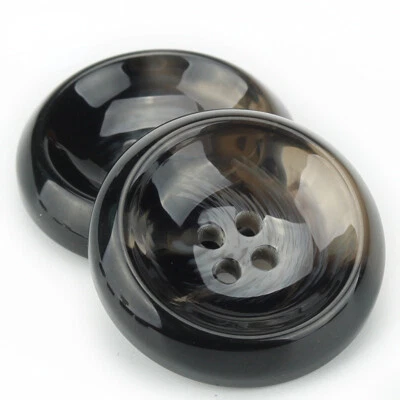 10PCS DIY Sewing Buttons Coat 4-Hole Round Resin Button Clothing Sewing Crafts - Image 1 of 4