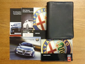 Alfa Romeo 147 Owners Handbook/Manual and Wallet 06-08 - Picture 1 of 1