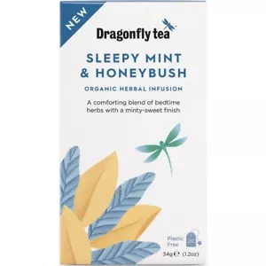 Dragonfly Organic Sleepy Mint & Honeybush - 20 Teabags - Picture 1 of 1