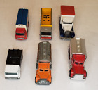 Vtg. Diecast Model Trucks Lesley, Hot Wheels, Yatming, Matchbox, Tomica Lot of 6