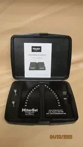 Miterset segments precision miter gauge jig w/ user manual in hard case - Picture 1 of 5