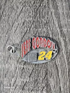 Jeff Gordon #24 Keychain Dupont Racing Metal Key Chain - Picture 1 of 2