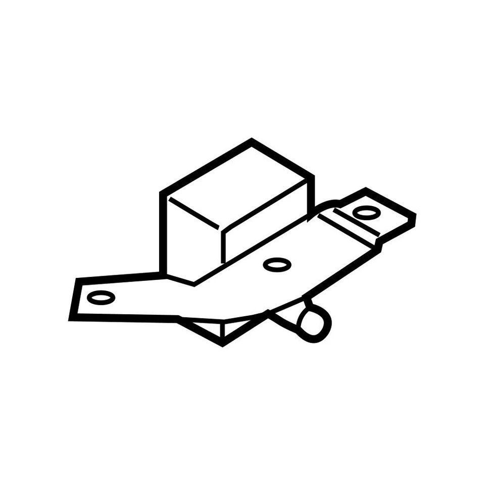 Soporte de suspensión de sistema de escape original OEM para BMW 535i 535i GT 535i GT xDrive Foto 1 de 1