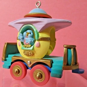 Hallmark Spring Ornamento Pasqua 1998 AUTO PASSEGGERI Cottontail Express - Foto 1 di 9