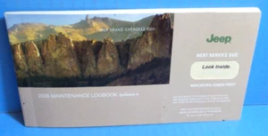 06 2006 Jeep Grand Cherokee Maintenance owners manual (unused) - Bild 1 von 1