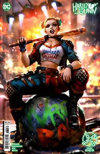 HARLEY QUINN #36 DERRICK CHEW SUICIDE SQUAD CARD STOCK VARIANT 2024 DC NM - Picture 1 of 1