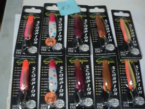 10 - STINGER SCORPION SPOONS (MIXED) NIP ALL COPPER PLATED LOT FF - Picture 1 of 1