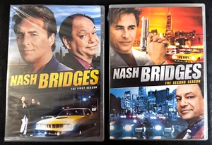 Nash Bridges: Seasons 1 and 2 (DVD, 2008 - 2009, 2 DVD Sets) - Aired 1996 - 1997 - Picture 1 of 5