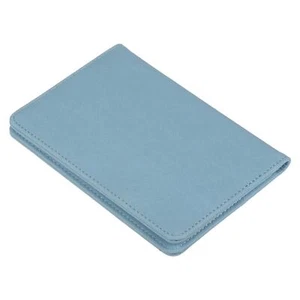 5.8"x3.9" PU Cuero Tarjetero Cubierta, Viaje Cartera Tarjeta Estuche, Claro Azul - Imagen 1 de 6