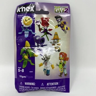 Knex Series 5 Plants vs Zombies Blind Bags New - Image 1 of 2
