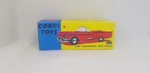 Corgi Toys Ford Thunderbird Open Sports Reprobox #215 - Zdjęcie 1 z 1