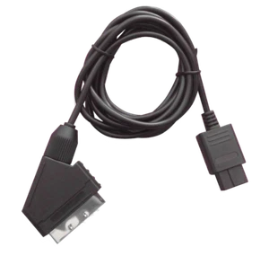 GWP Replacement RGB Scart Cable for SNES/GameCube /Nintendo 64 N64 PAL - Picture 1 of 1