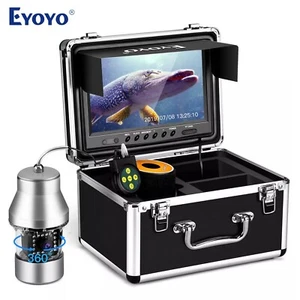 Eyoyo 9in Underwater Fishing Camera 360° Panning Camera with 8GB Video Recording - Picture 1 of 15