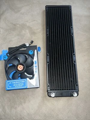 Thermaltaje Computer radiator And New Fan Low Noise Cable. Please Read - Image 1 of 4
