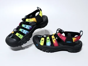 Keen Sandals Womens 6.5 Newport Retro Original Hiking Rainbow Tie Dye - NEW - Picture 1 of 10