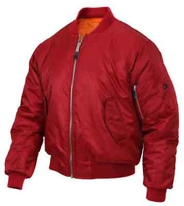 Rothco MA-1 Flight Jacket - Red - Bild 1 von 5