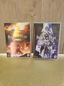 Attack On Titan Part 1 And 2 Dvd Episodes 1 Thru 25 Region 2 Rare - Picture 1 of 7