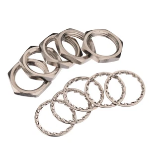 100pcs BNC screw washer nut + gasket for BNC TNC jack connector - Picture 1 of 3