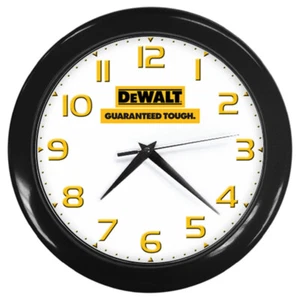NEW HOT! Dewalt Guaranteed Tough Logo Custom Wall Clock LIMITED EDITION For Gift