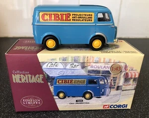 Corgi Collection Heritage 1:43 70606 Peugeot D3A Cibie Projecteurs - MIB - Picture 1 of 13