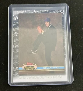 2021 Topps  Through the Years Black 87/299 Nolan Ryan #TTY-3 - Picture 1 of 2